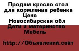 Продам кресло-стол для кормления ребенка › Цена ­ 2 000 - Новосибирская обл. Дети и материнство » Мебель   